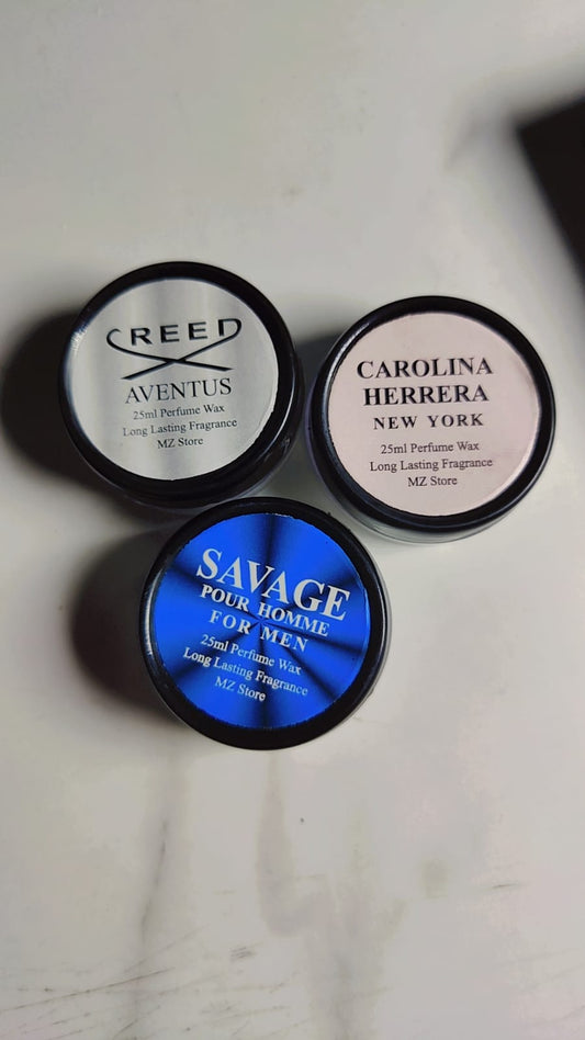 PACK OF 3 NEW IMPORTED WAX PERFUME